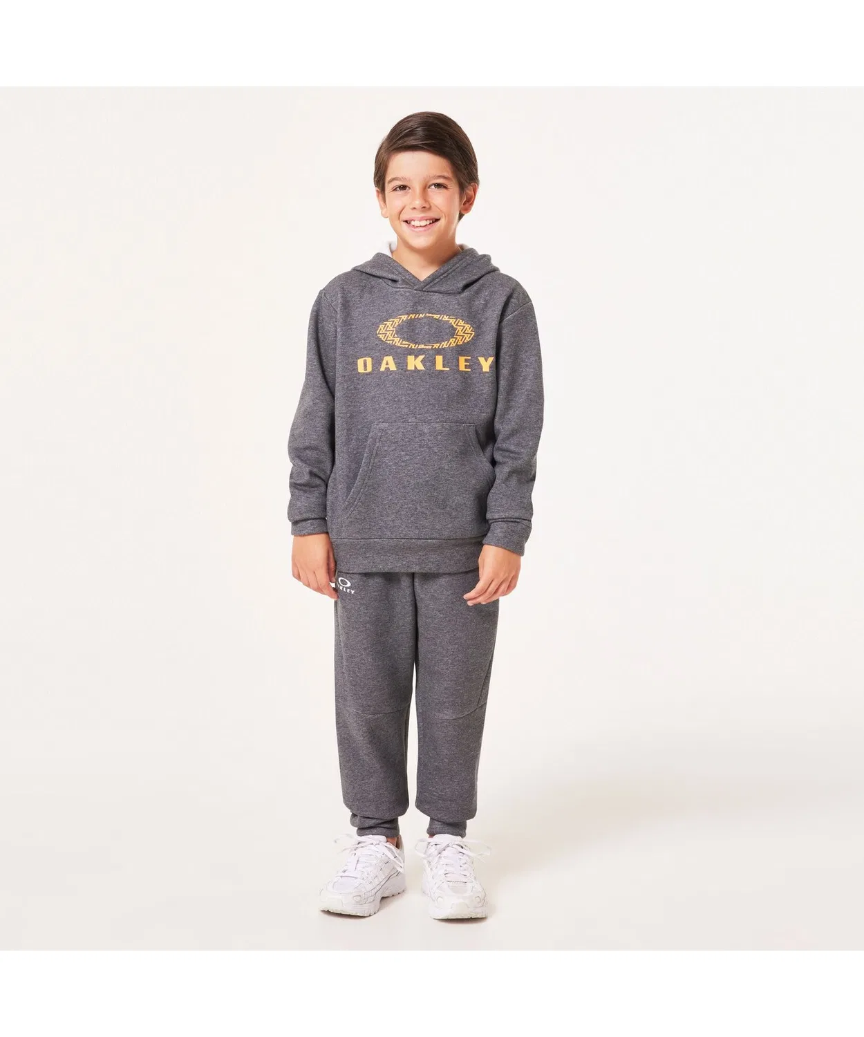 Флисовая худи Oakley YTR Warm Fleece Hoodie 8.0 для детей, серая