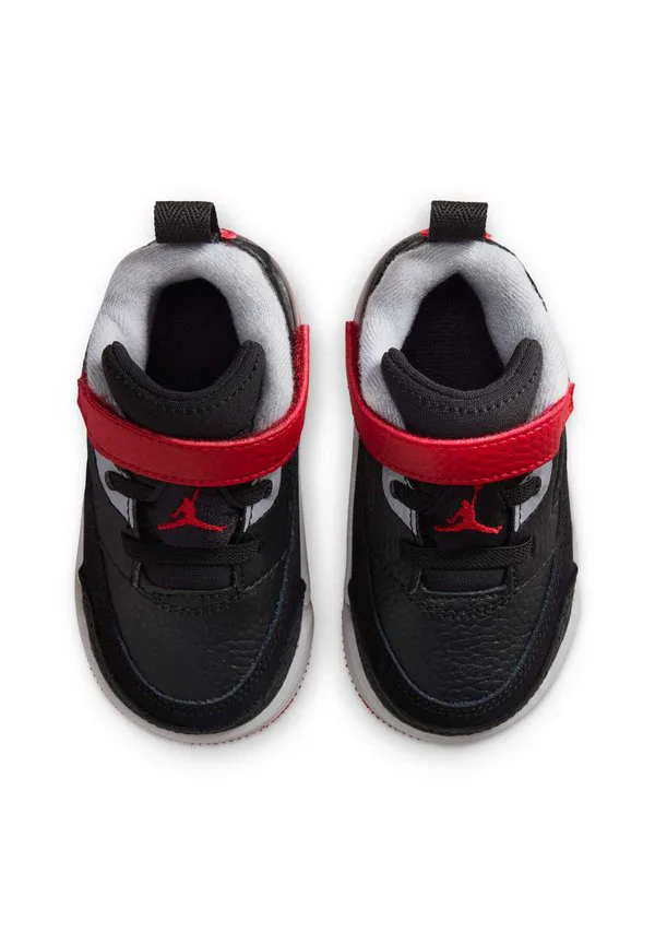 Кроссовки jordan spizike унисекс Jordan, Black/Gym Red/Wolf Grey/White — фото 3