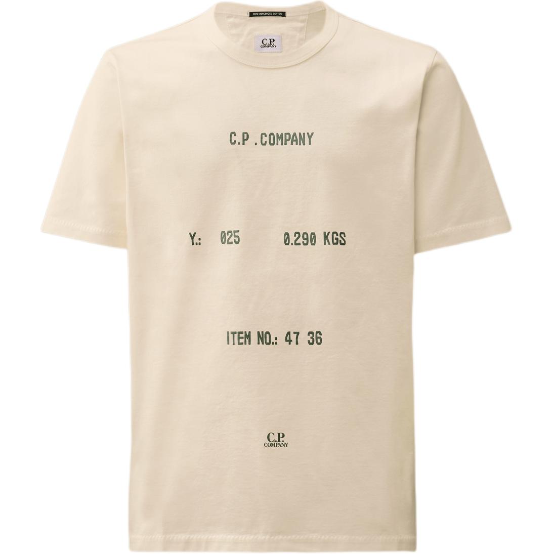 

Футболка C.P. Company с принтом C.P.Company, белый