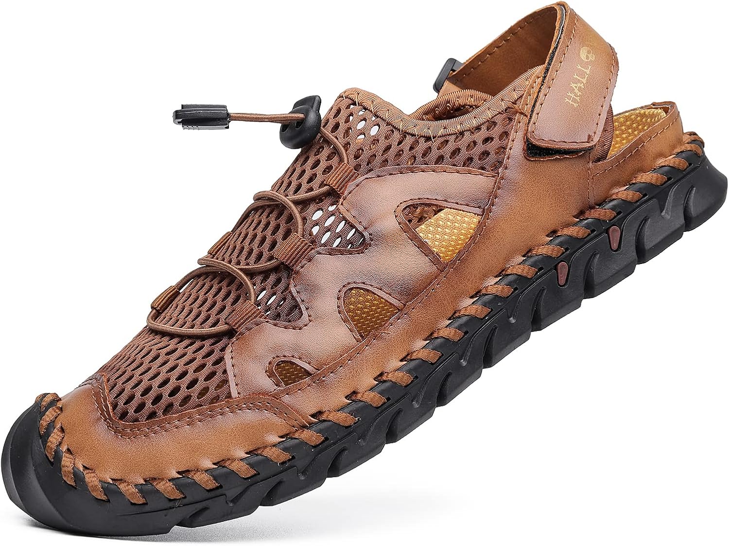 

Мужские спортивные сандалии с фиксатором на щиколотке Nuheel, коричневый