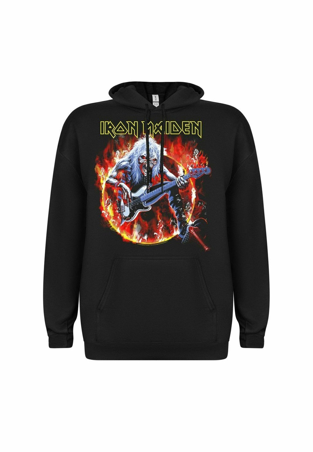

Толстовка с капюшоном IRON MAIDEN EDDIE LIVE FLAMES rockshirts, черный