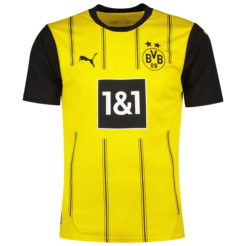 

Футболка с коротким рукавом Puma BVB Borrussia Dortmund 24/25 home, желтый