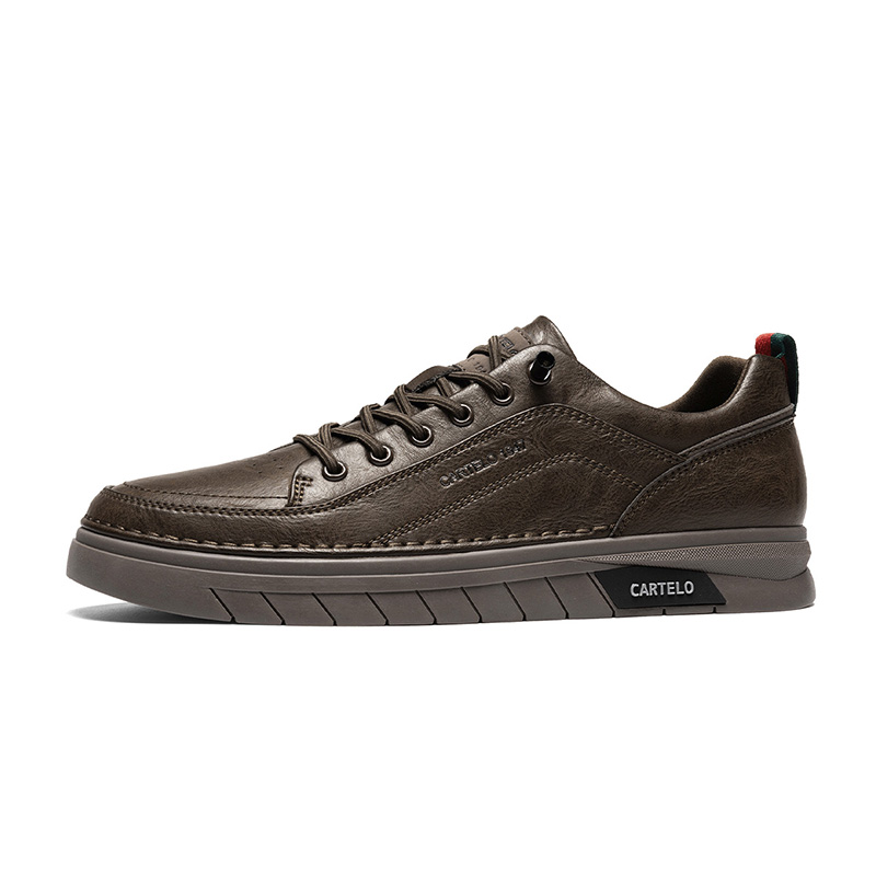 

Кроссовки CARTELO/Catilla crocodile Skateboarding Shoes Men Low-top, черный