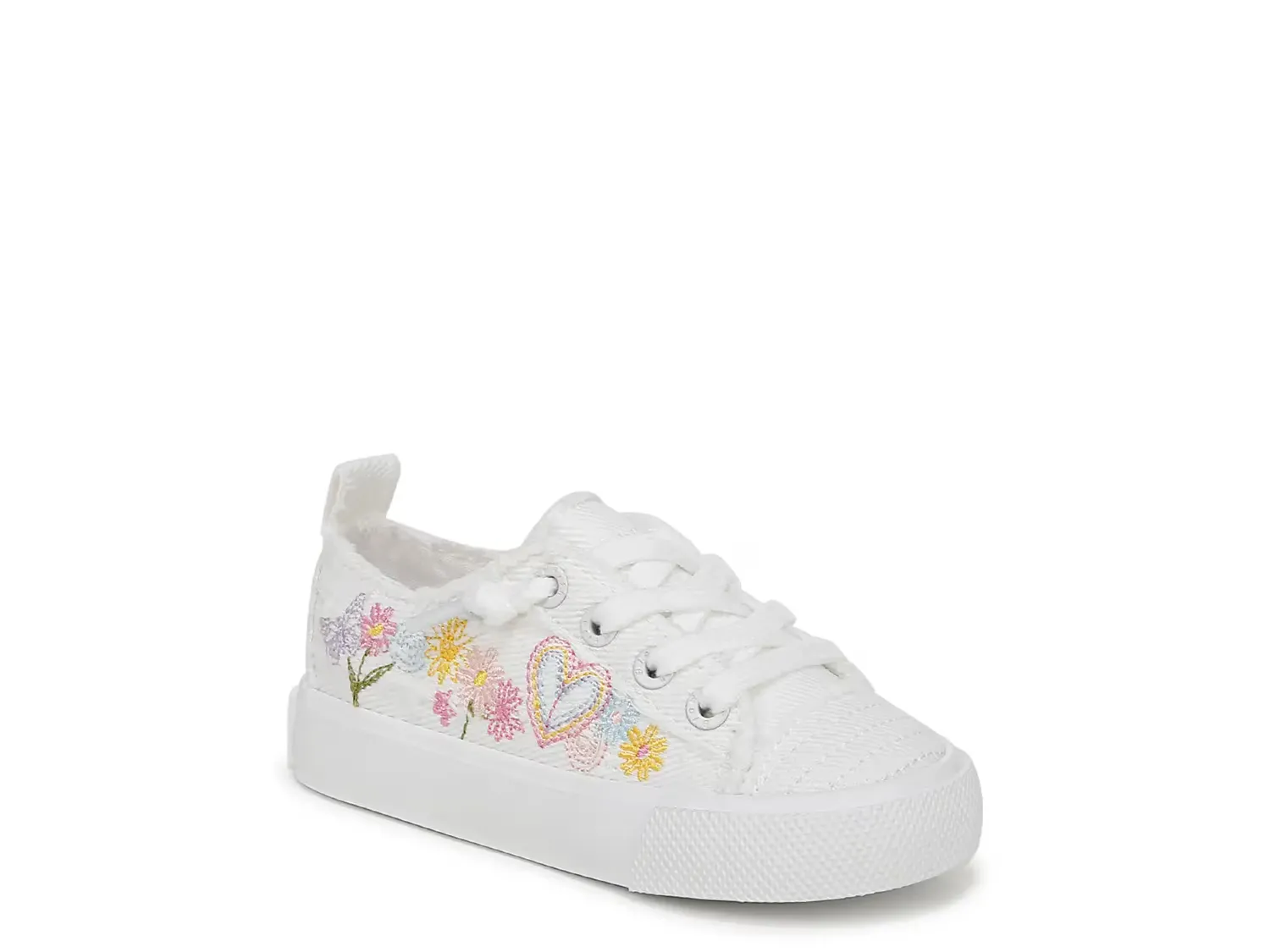 

Яркие кроссовки - детские Blowfish Malibu, White/Pink/Multicolor Floral Embroidery