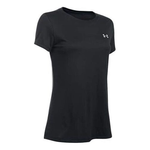 

Футболка training sports short sleeve 'black' Under Armour, черный