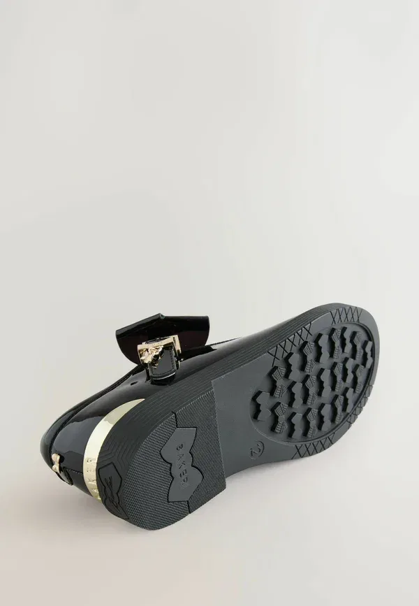 Туфли Regular fit Baker By Ted Baker, модель back to school chunky mary jane shoes with bow, baby shoes, черный — фото 3