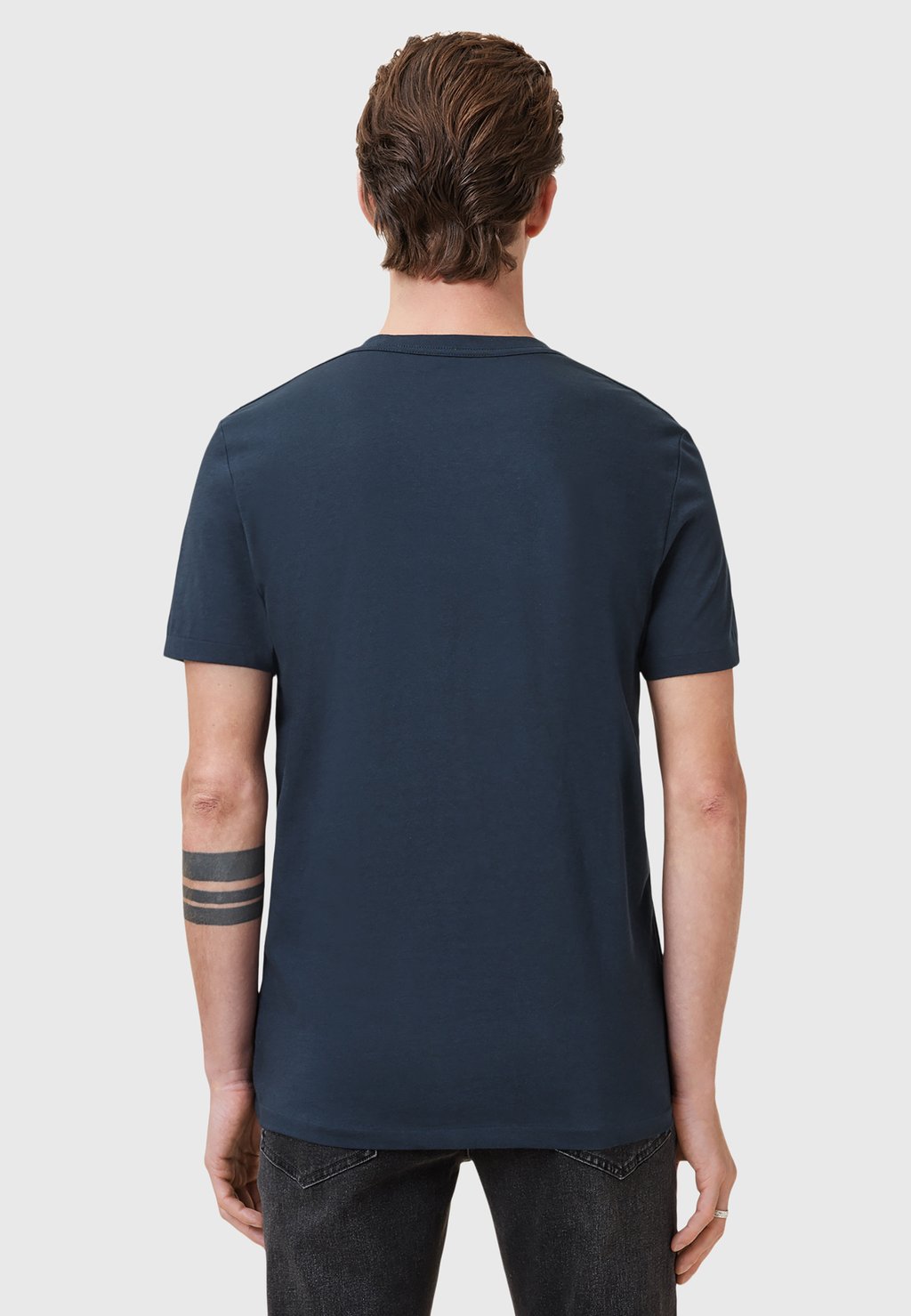 Базовая футболка TONIC CREW AllSaints, синий — фото 3