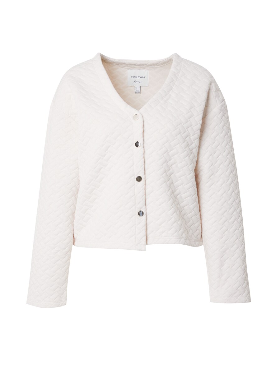 

Толстовка с капюшоном на молнии VERO MODA VMVINNIE, цвет Ivory