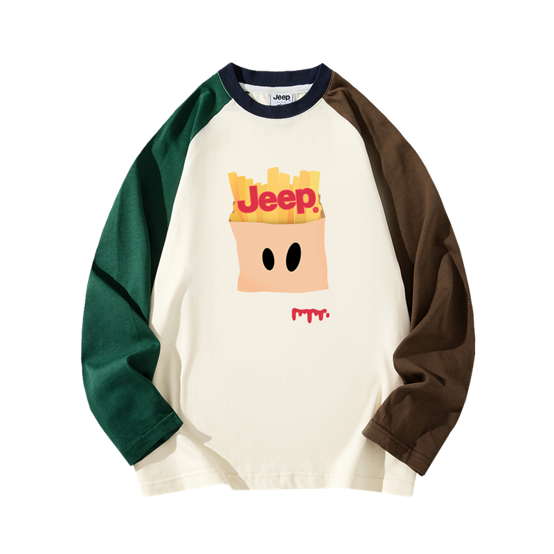 

Футболка для младших школьников Jeep, бежевый