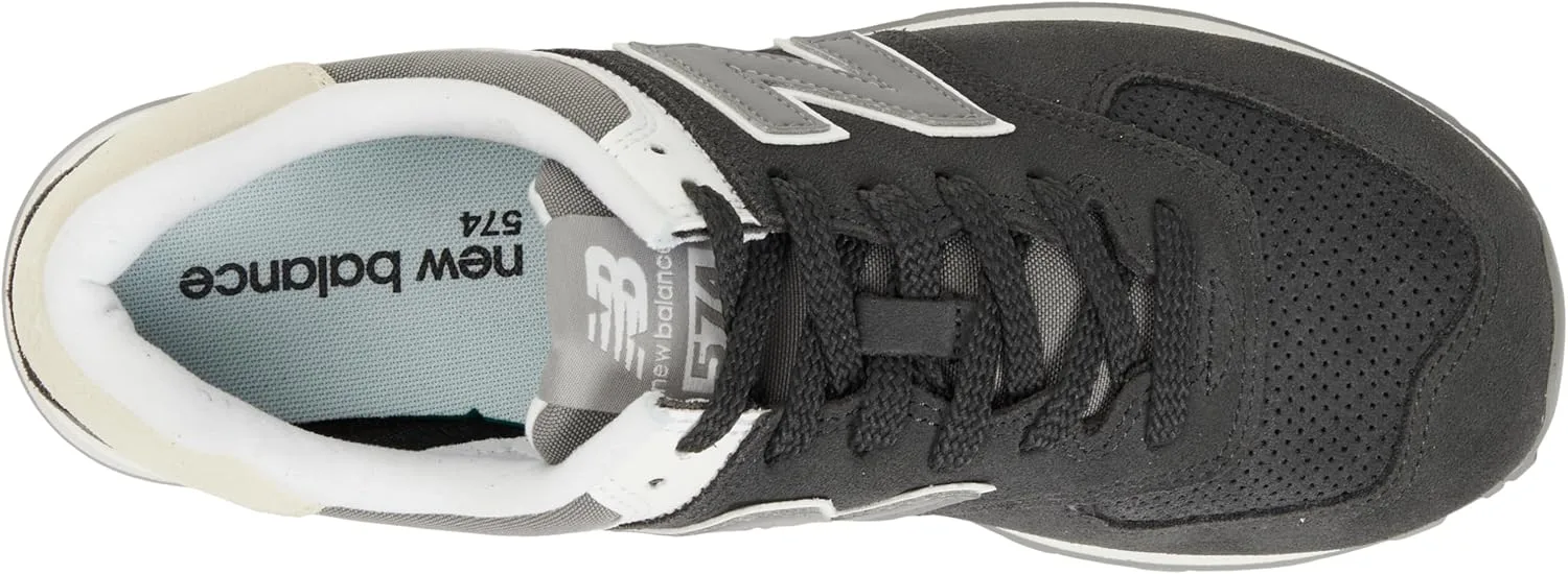 Кроссовки New Balance Herren 574, черный/розовый — фото 3