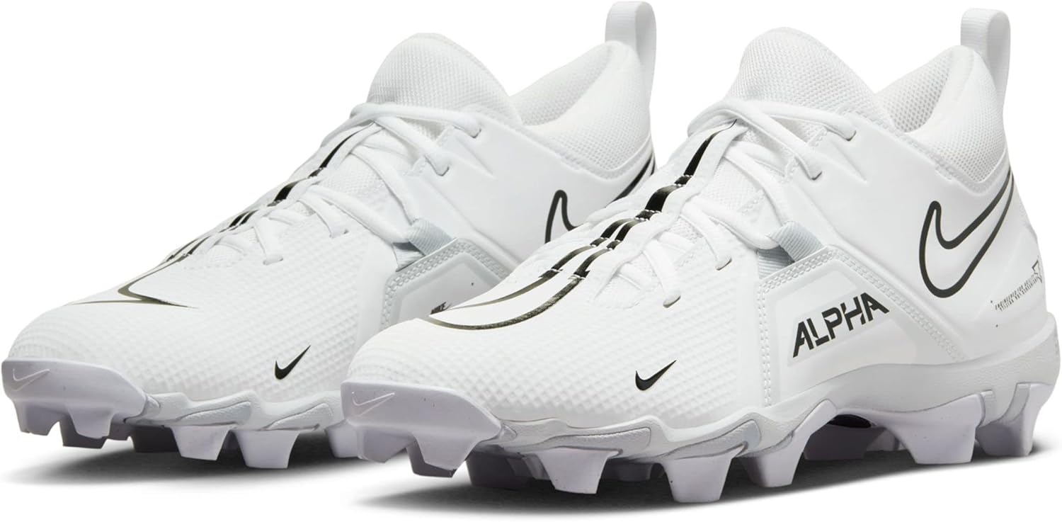 

Мужские футбольные бутсы Nike Alpha Menace 3 Shark, White/Black/Pure Platinum