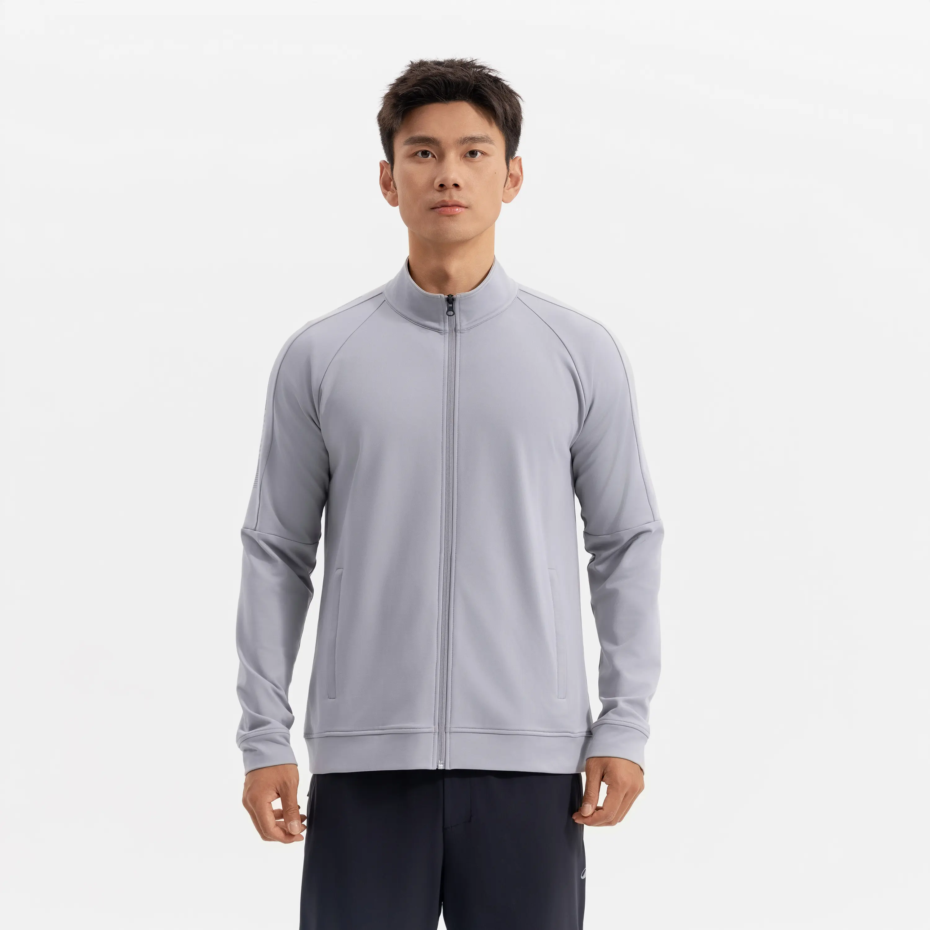 

Мужская тренировочная куртка с круглым вырезом Domyos