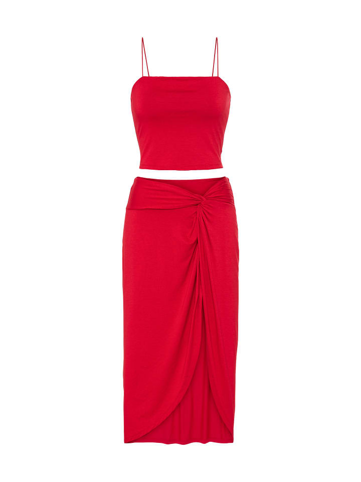 

Топ LSCN BY LASCANA, красный