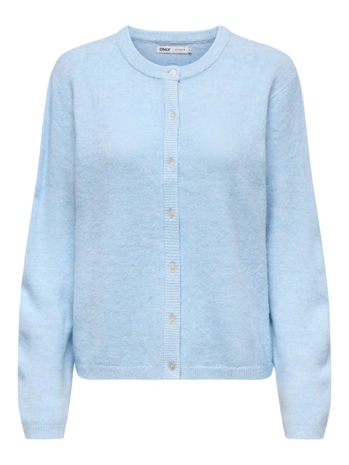 

ONLY Кардиган ONLSIMONI с длинными рукавами и круглым вырезом, синий