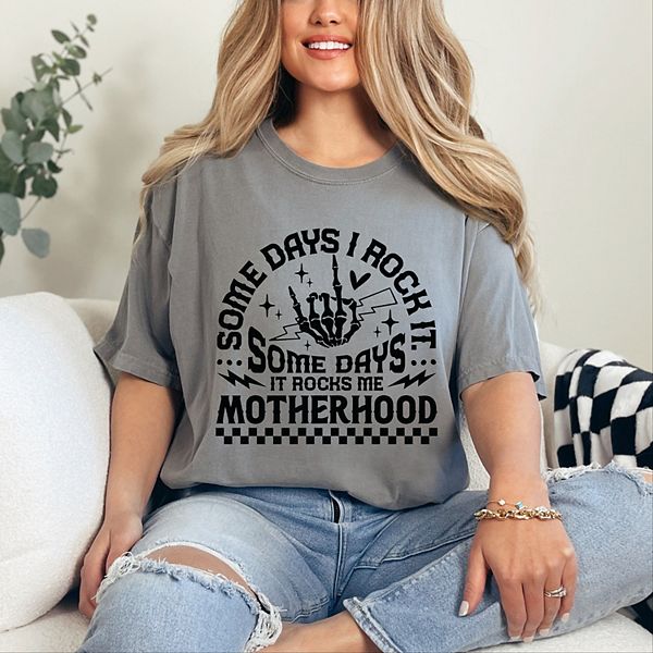 

Футболка I rock motherhood Simply Sage Market, Grey, Серый, Футболка I rock motherhood Simply Sage Market, Grey