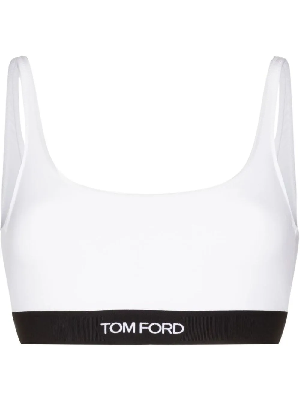 

Топ-бралетт с логотипом TOM FORD, белый