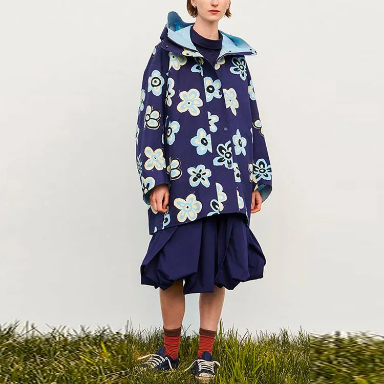 UNIQLO Полупальто Marni с цветочным принтом, азиатский размер — фото 4