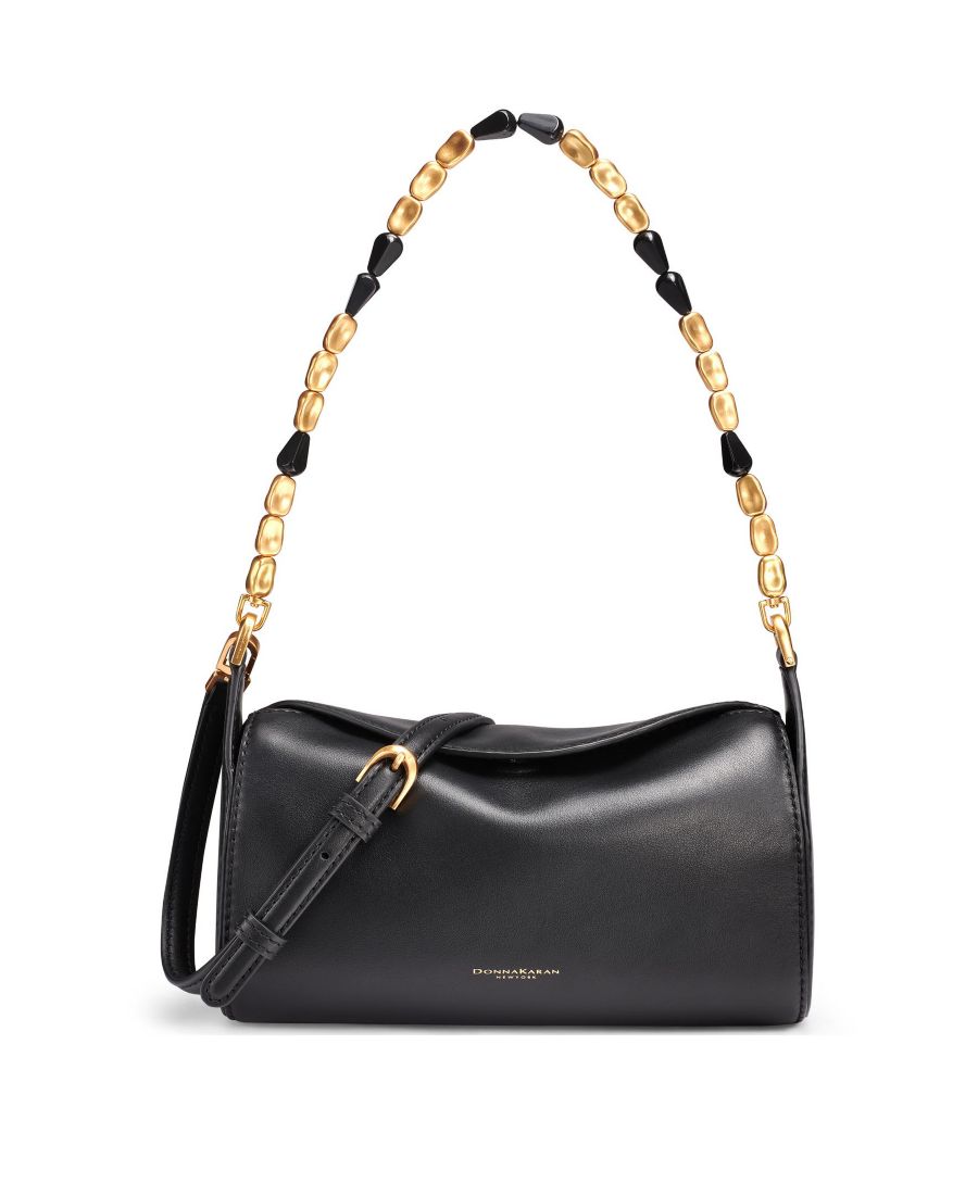

Женская сумка через плечо "Кринолин" Donna Karan New York, Black, Gold