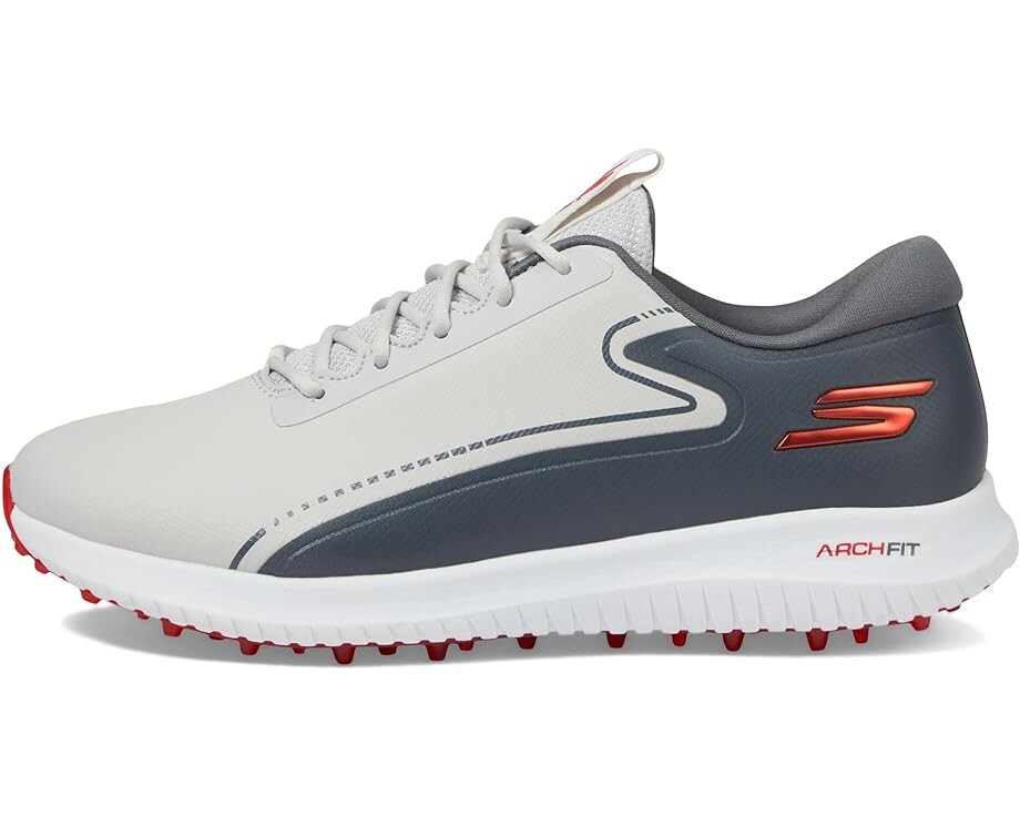 Кроссовки Skechers GO GOLF Go Golf Max-3, цвет Grey/Red — фото 4