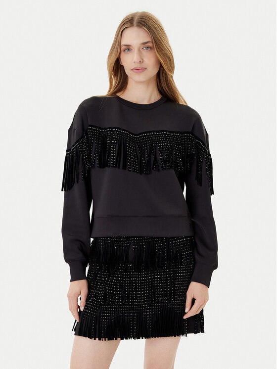 

Свитшот relaxed fit P5GH7XQE Dkny, чёрный