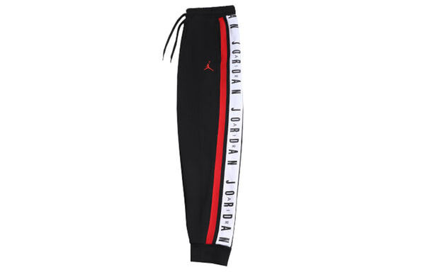 Спортивные штаны Air Jordan Bundle Feet Sports Fleece Lined Basketball Long Pants Black, черный — фото 3