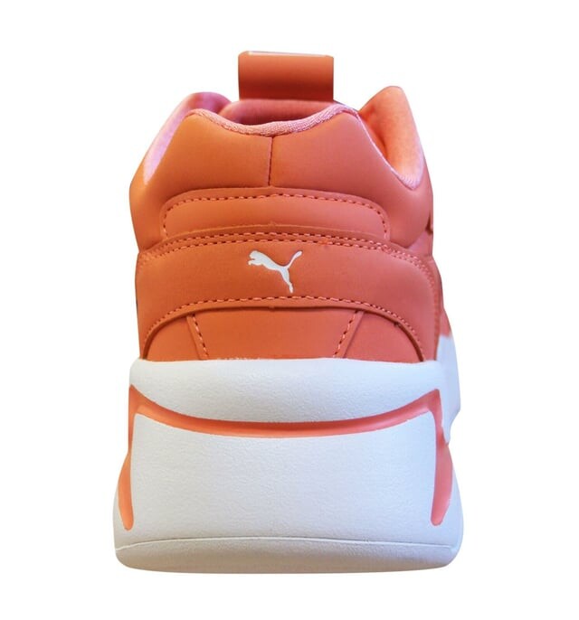 Женские кроссовки Nova x Pantone Low Living из коралловой кожи со шнуровкой 370723 01 Puma, оранжевый — фото 2