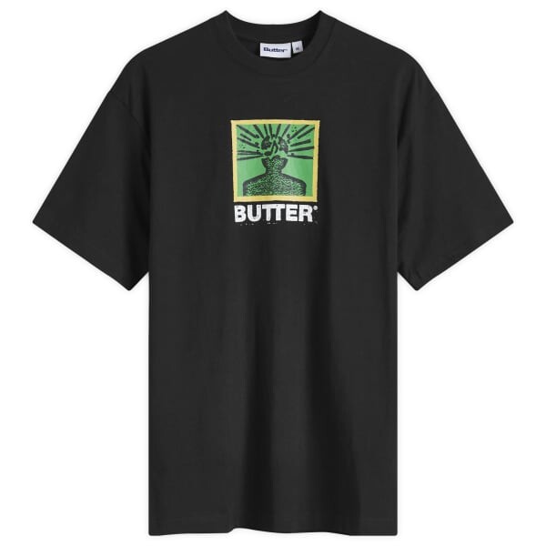 

Футболка с надписью «Взрыв» Butter Goods, черный