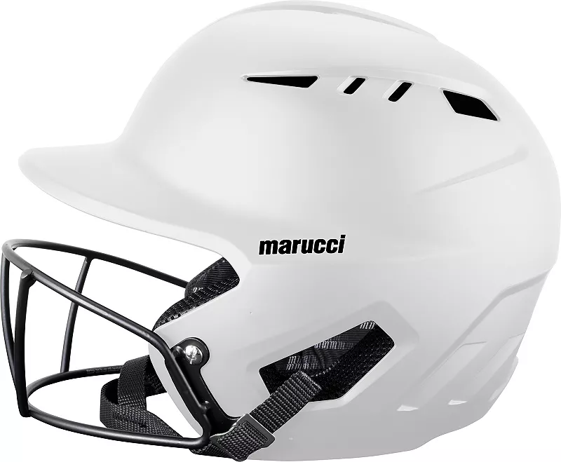 

Женский шлем для софтбола Marucci Duravent с лицевой маской — L и XL, белый