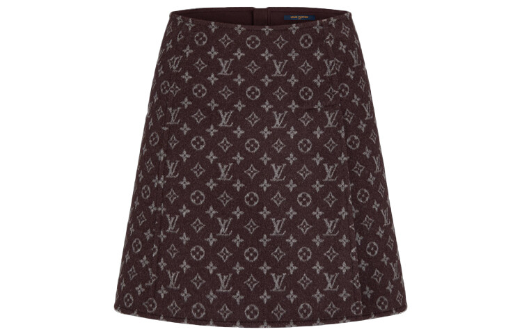 

Юбка женская Louis Vuitton, коричневый