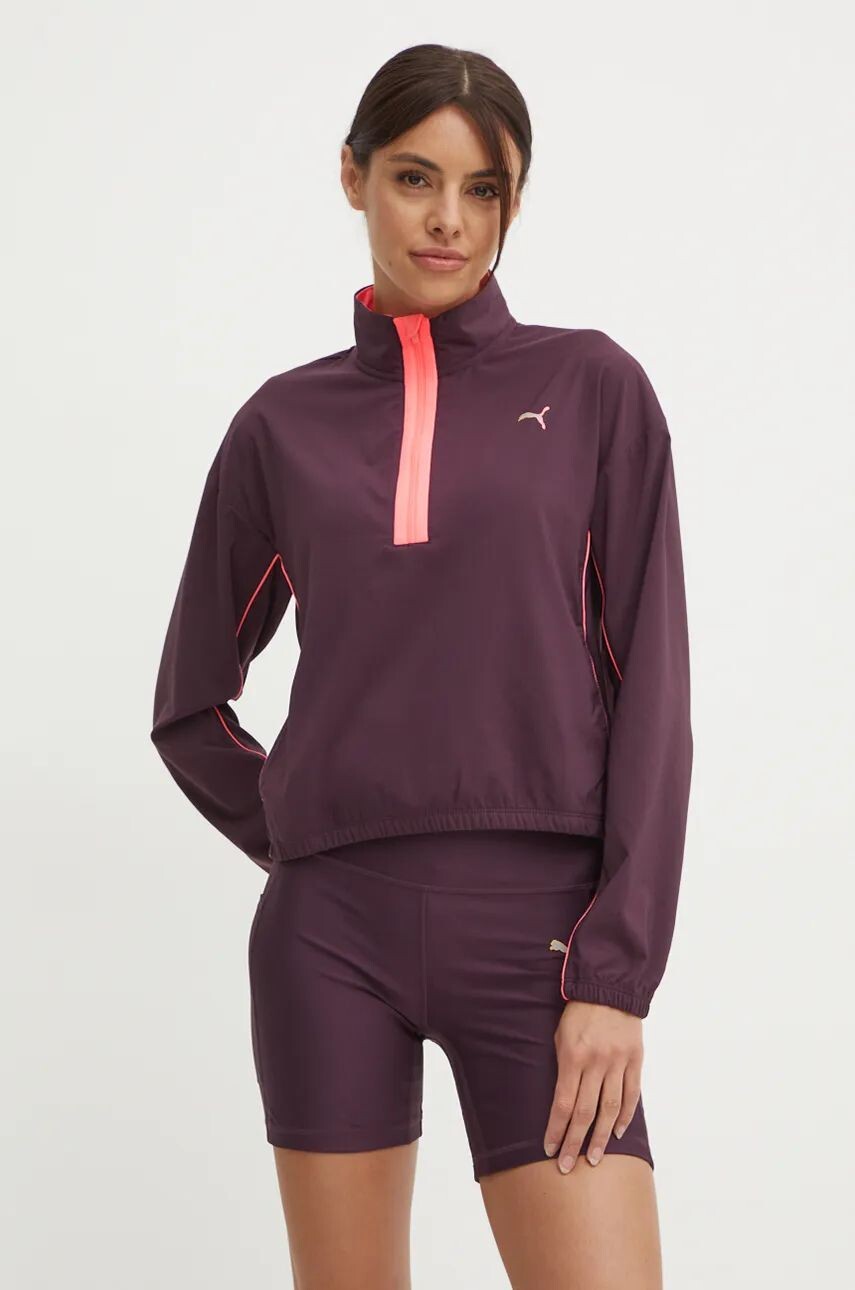 

Толстовка для бега Puma For Her, фиолетовый