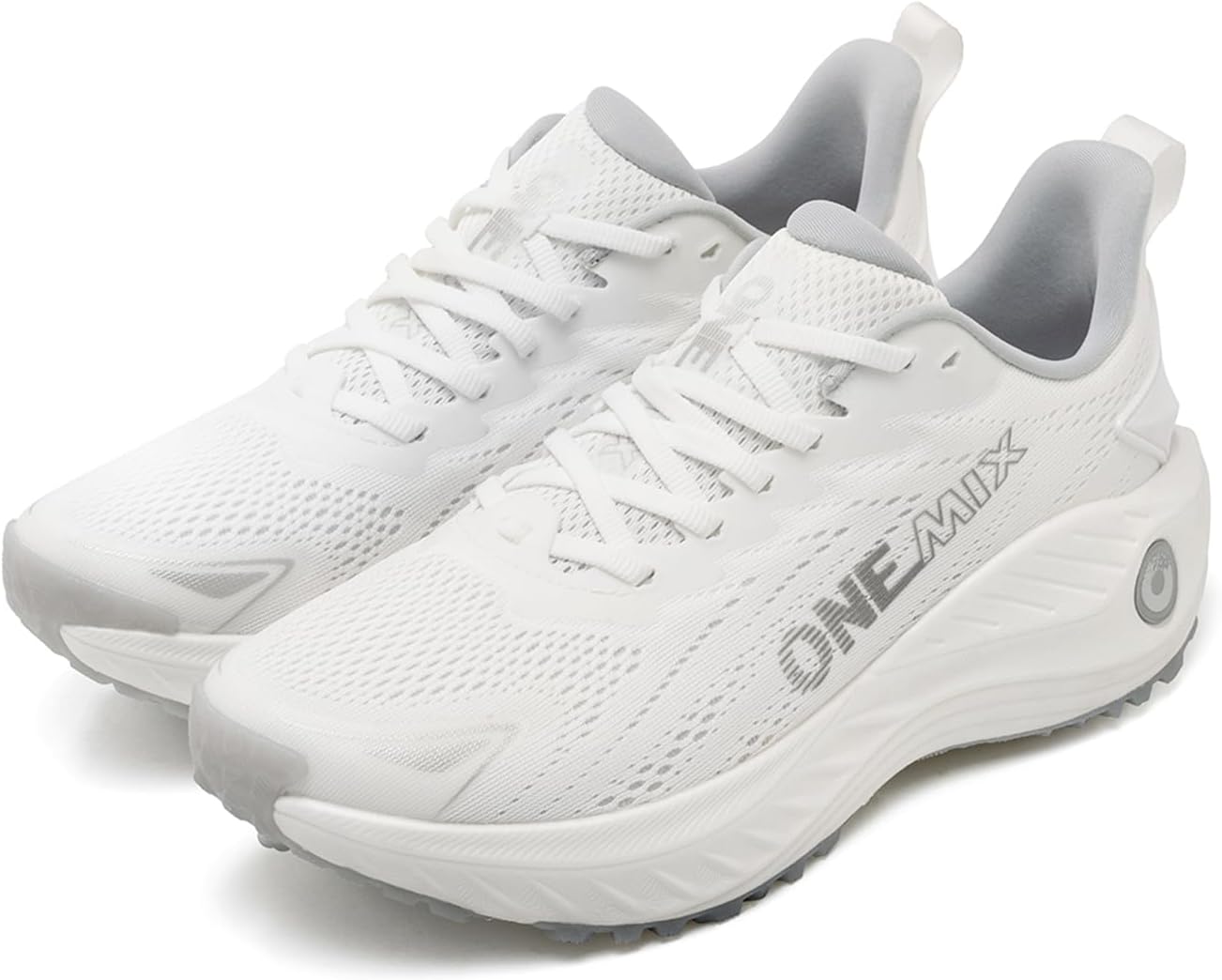 

Кроссовки ONEMIX для бега, нескользящие мужские кроссовки, прочные кроссовки, тennис, прогулки, дорожный бег, спортивная обувь - идеально подходят для сферы общественного питания, здравоохранения и гостиничного бизнеса, Whiter