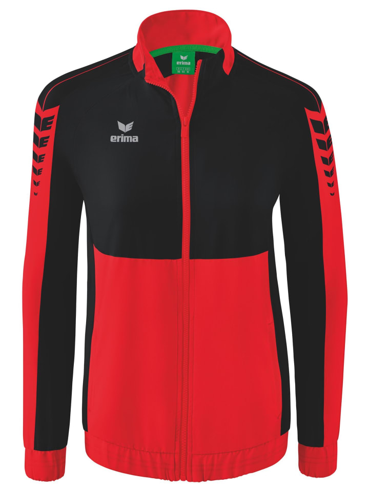 

Erima Презентационный жакет Six Wings для женщин, красно-черный
