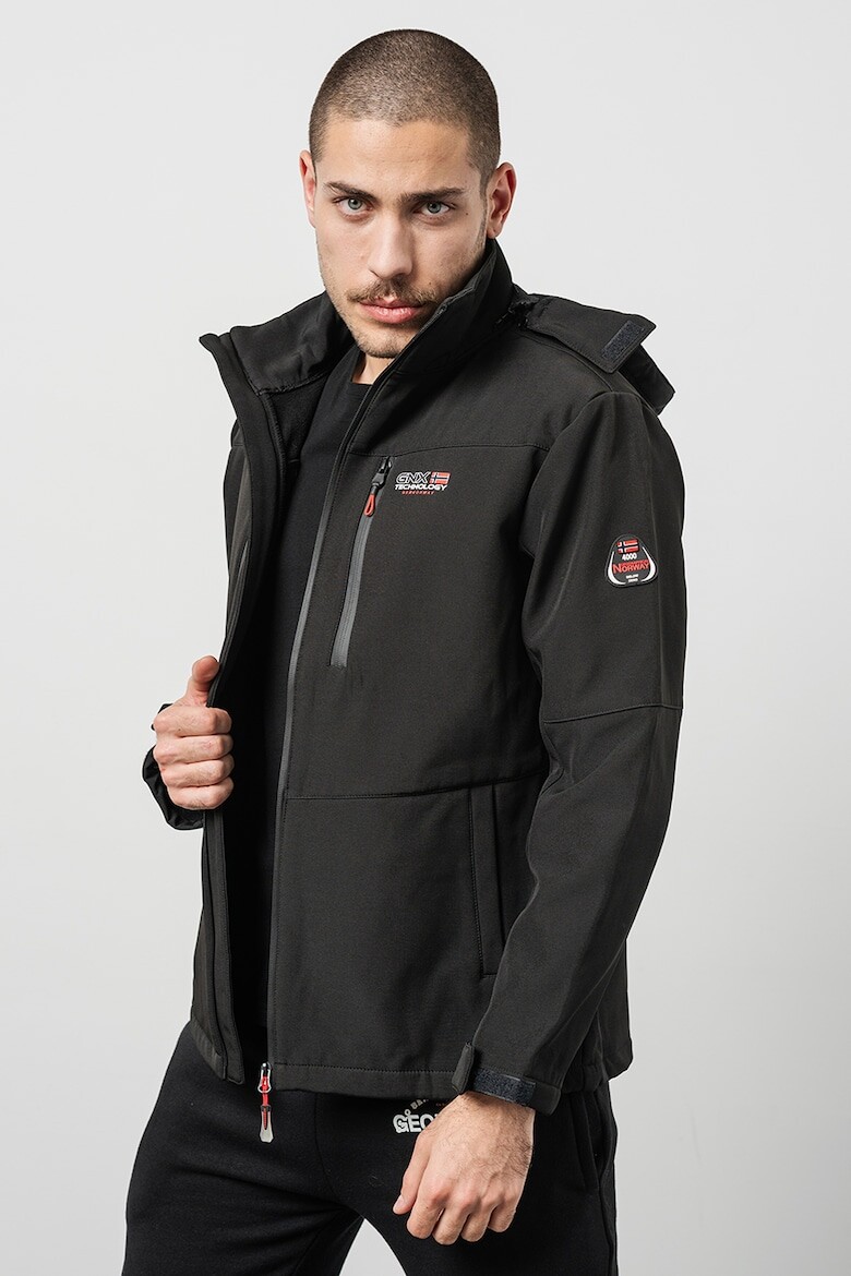 

Зимняя куртка Timmex с капюшоном Geographical Norway, черный