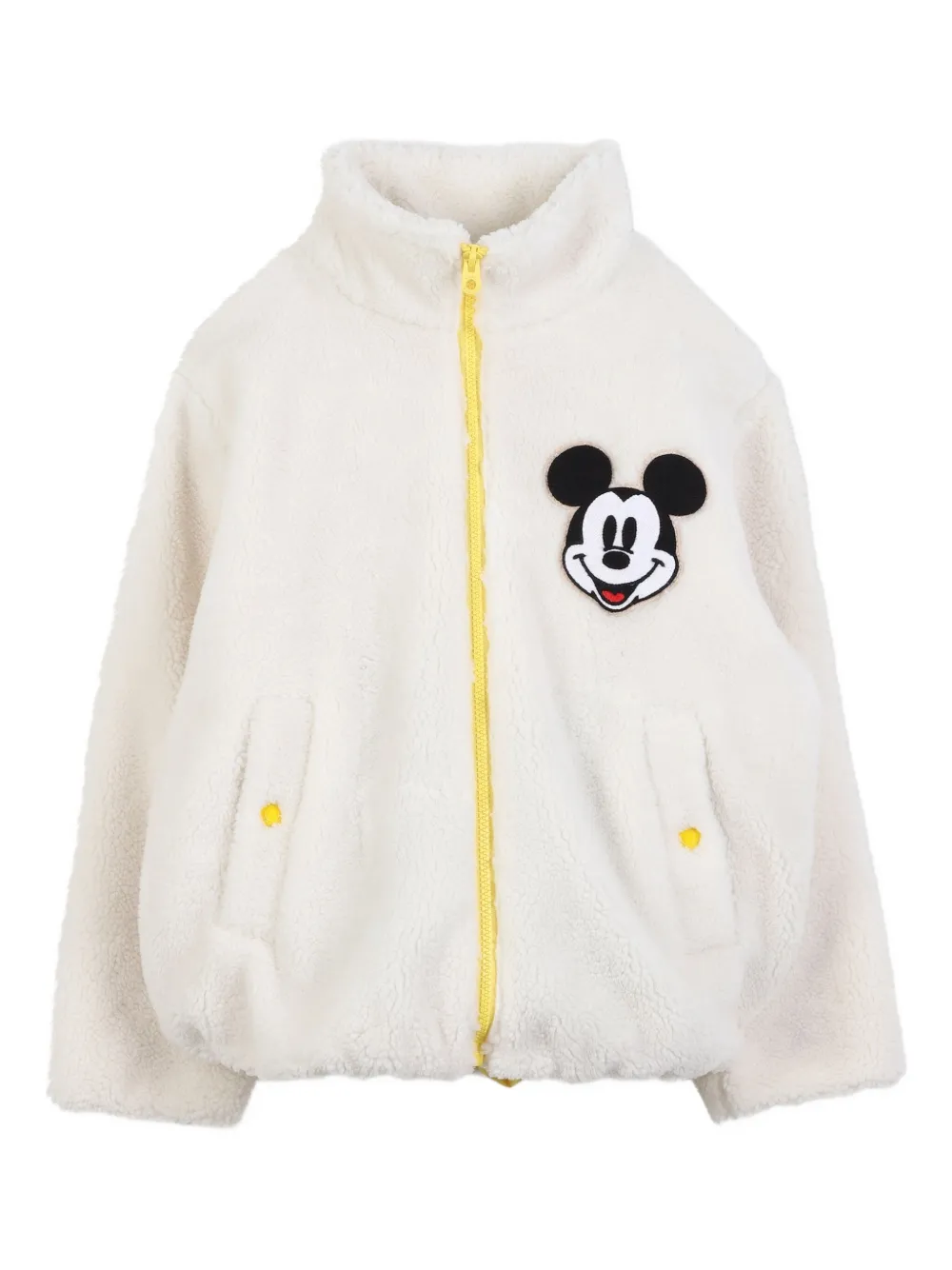 

Флисовая куртка на молнии Marc Jacobs Kids, белый