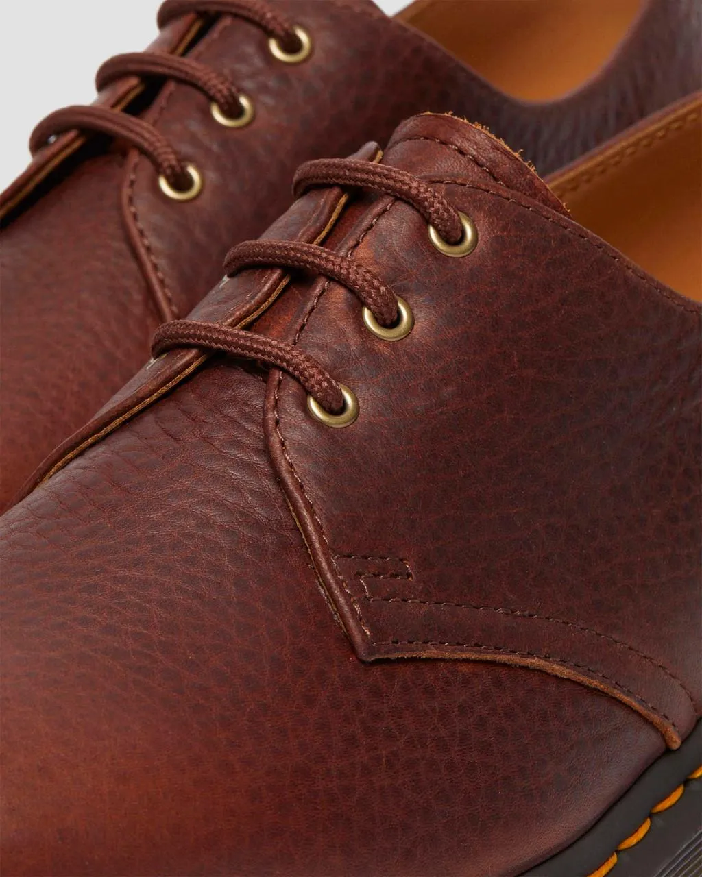 Туфли-оксфорды кожаные Dr. Martens 1461 Ambassador, вишневый — фото 3