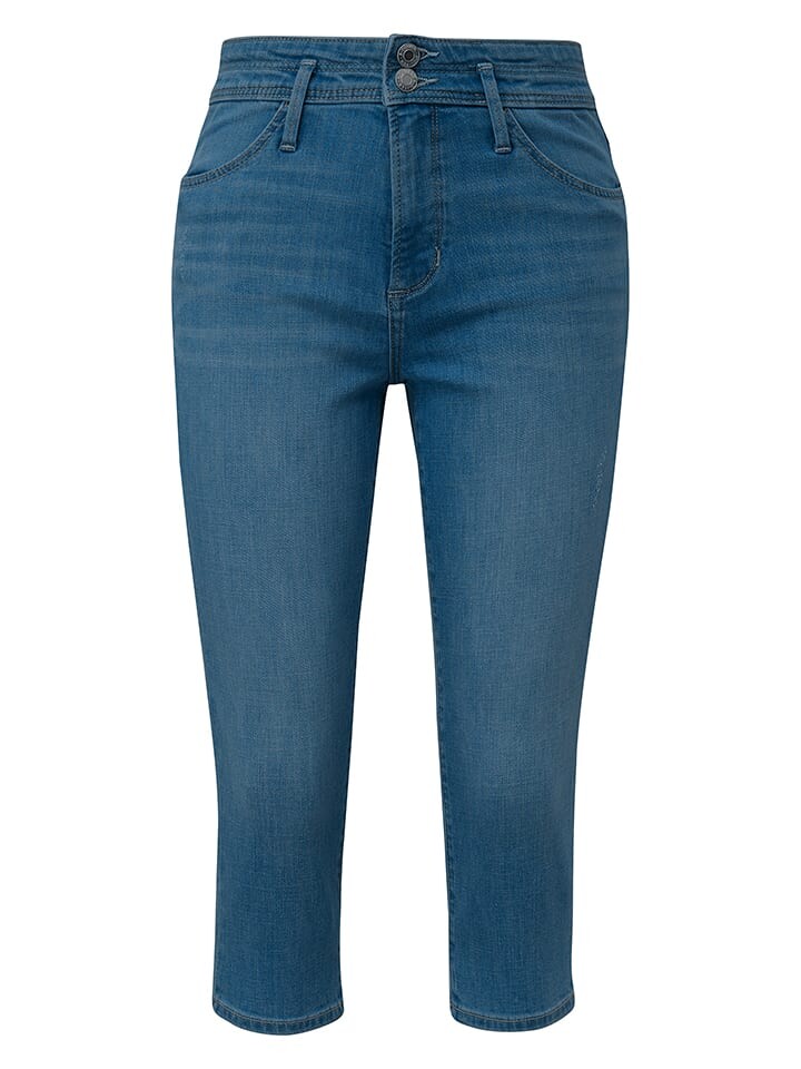 

Брюки-капри S.OLIVER RED LABEL Jeans-Caprihose, синий