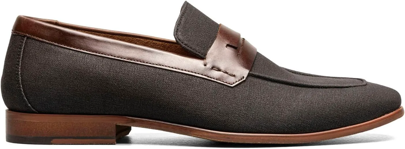 Мужские лоферы Stacy Adams Gill Saddle Slip-on, черный — фото 2