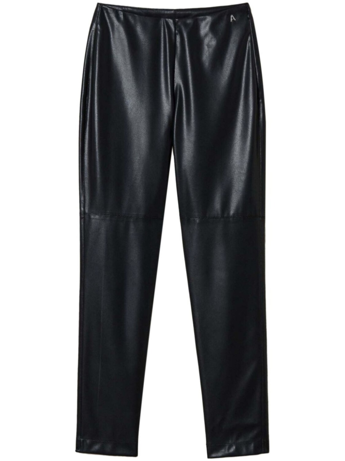 

TWINSET леггинсы из искусственной кожи, черный