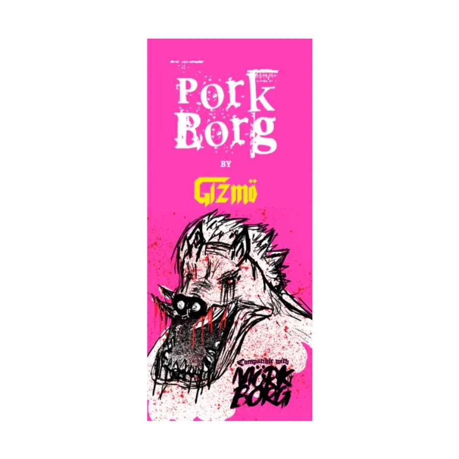 

Pork Borg w/PDF, Mork Borg (Exalted Funeral), мягкая обложка