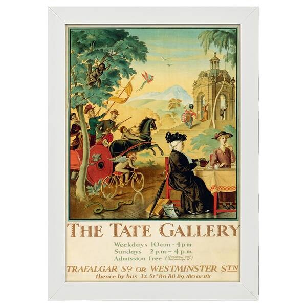 

Рамка для фотографий LegendArte Poster 1928 London Museum, белый