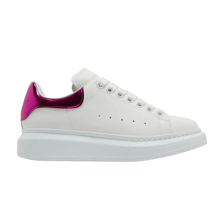 Кроссовки Alexander McQueen Alexander McQueen Wmns Oversized Sneaker 'White Printers Pink', белый