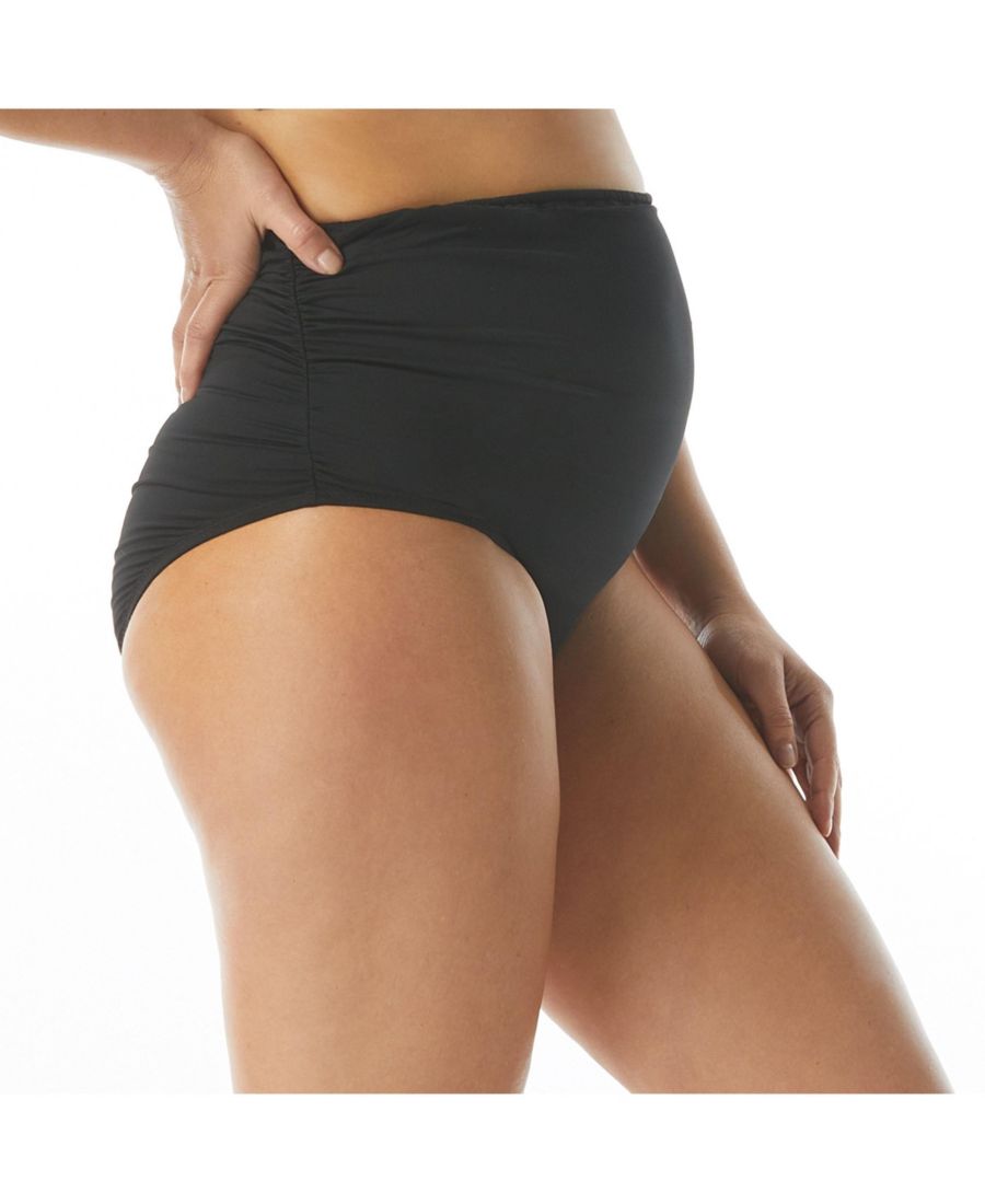 

Купальник для беременных Abigail с высокой талией, плавки-бикини Beach House, 001-black