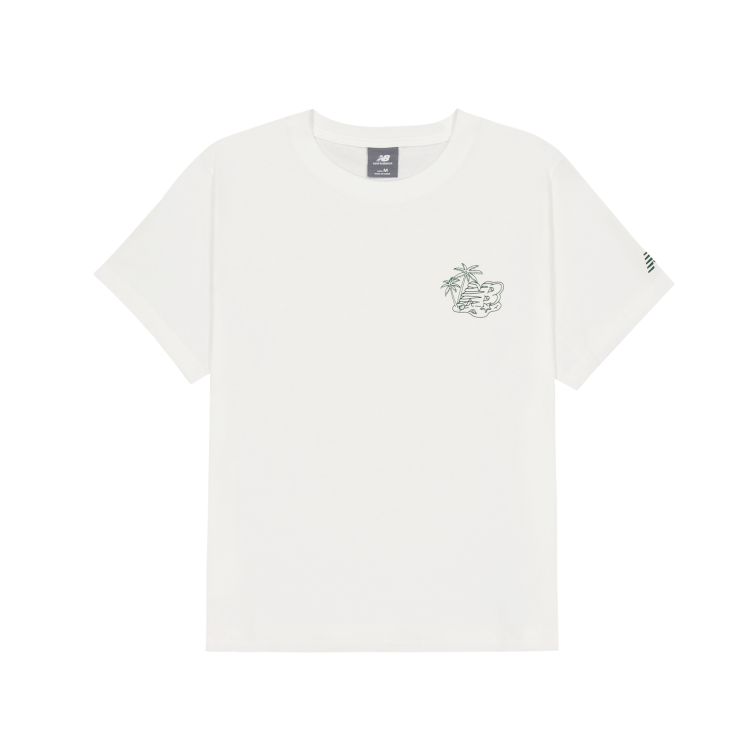 

New Balance Футболка женская белая