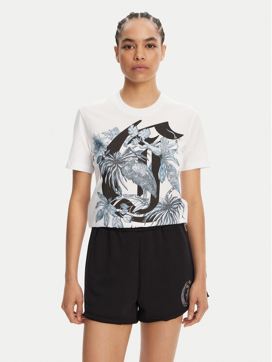 

Футболка обычного кроя 78PAHT04 Just Cavalli, белый