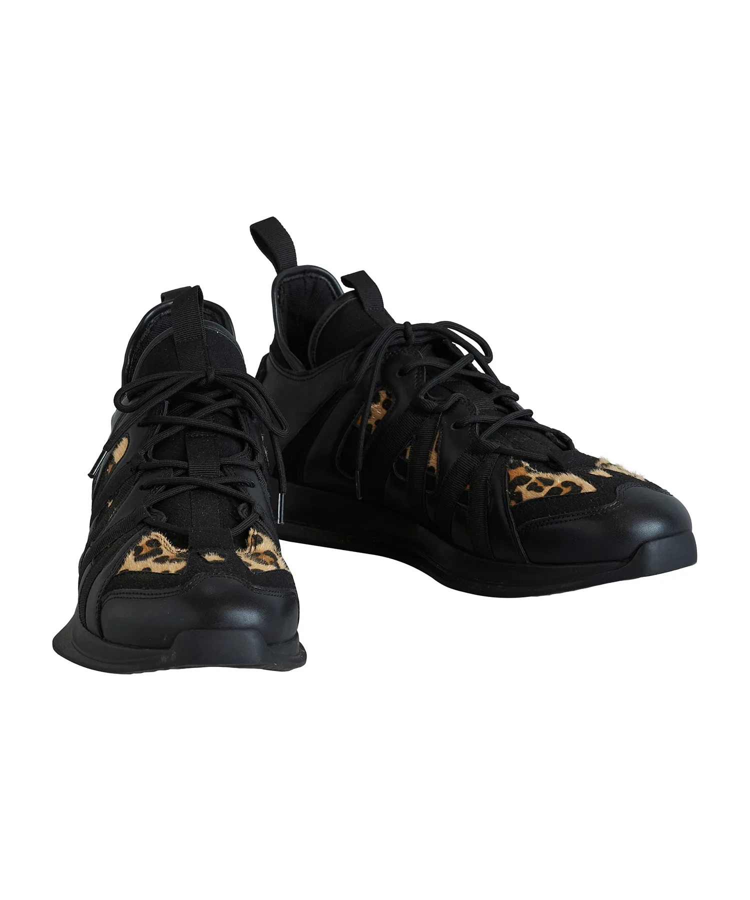 Мужские кроссовки NO ID. Multi Fabric Low Cut Sneakers — фото 4