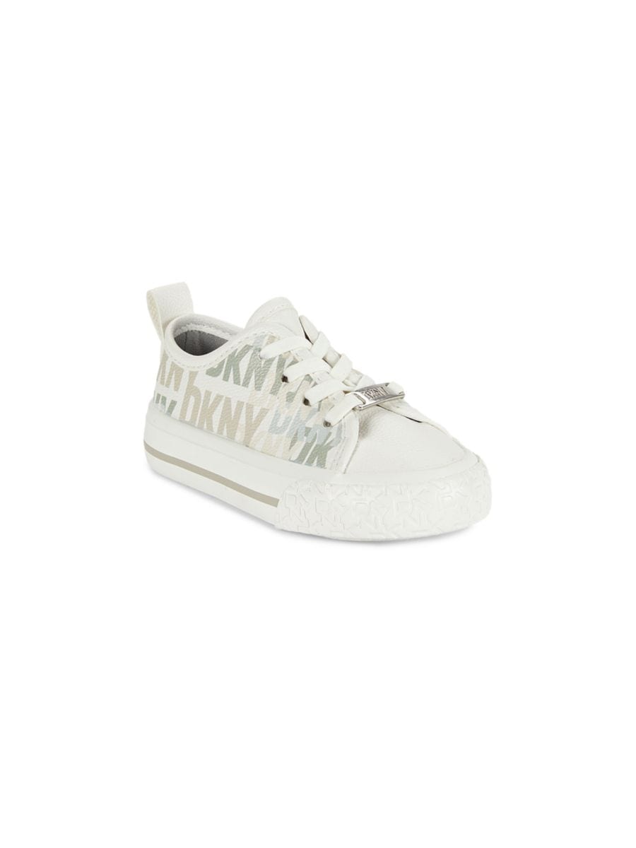 

Низкие кеды Hannah Delia Logo для малышей и детей DKNY, белый