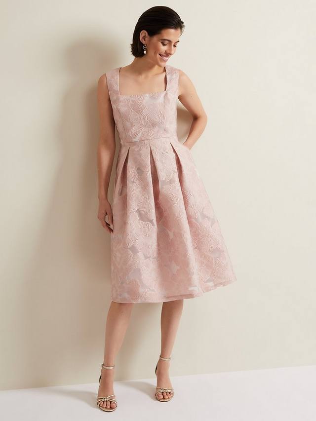 

Жаккардовое платье jacesta Phase Eight, цвет Pale Pink