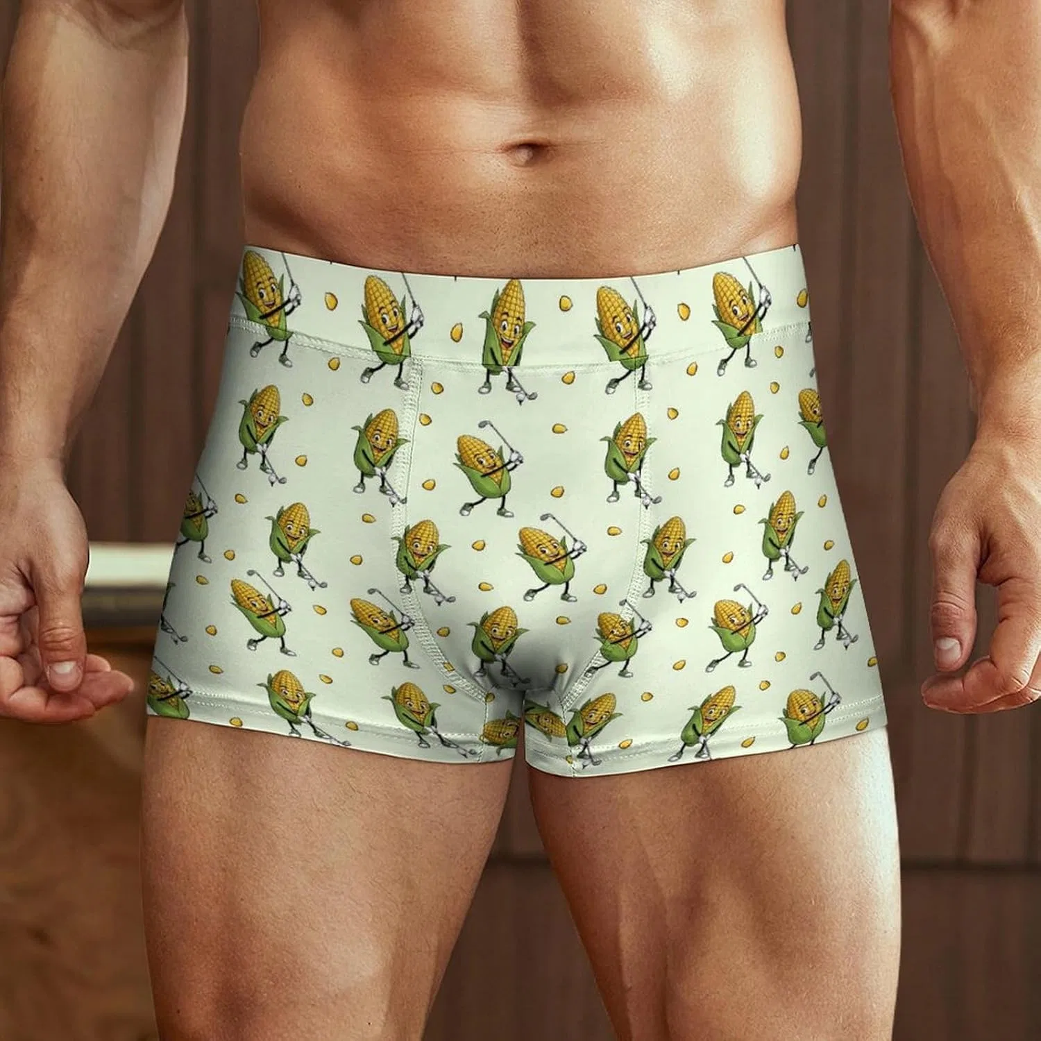 Боксеры с принтом Pizza Cat, Comfortable Underwear, Style-7 — фото 3
