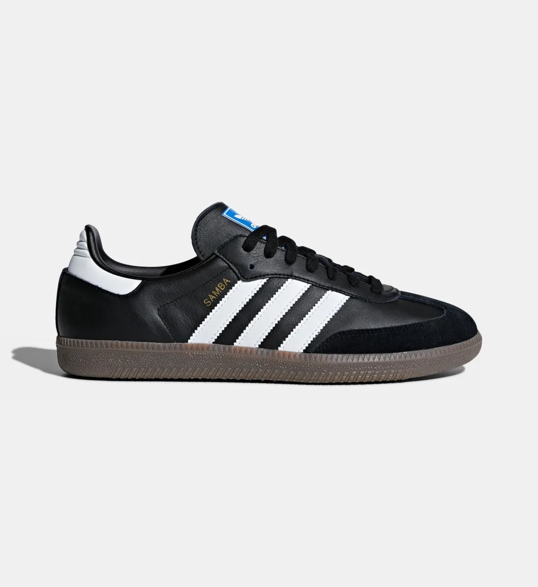 Низкие кроссовки Samba Adidas Originals, черный