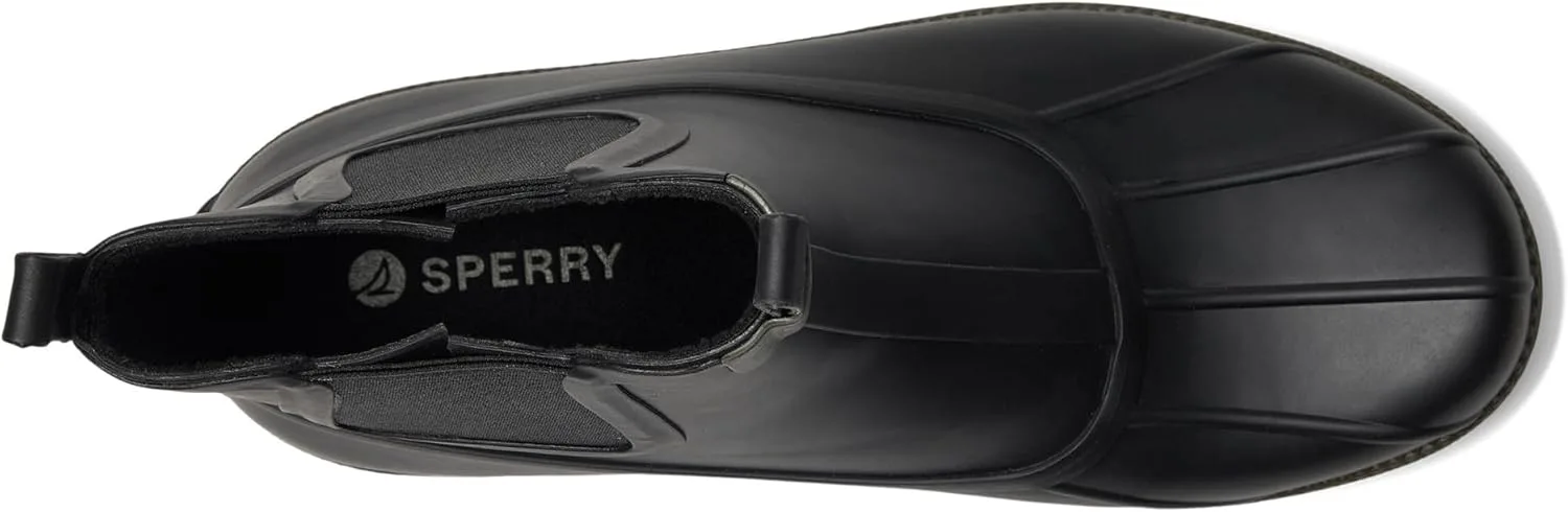 Мужские зимние ботинки Sperry Cold Bay Chelsea, черные с цветными деталями — фото 2